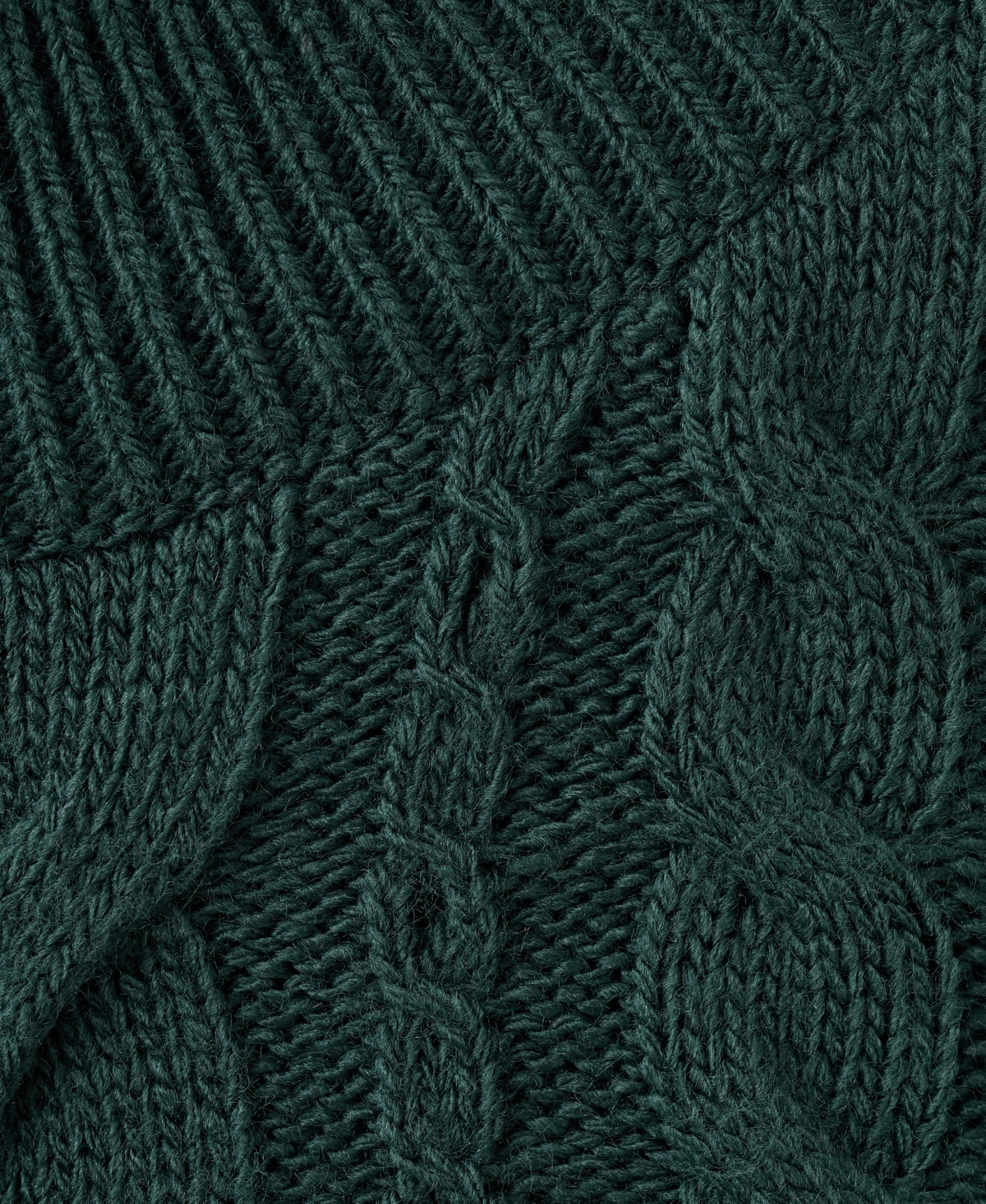 Mango Women's Perkins Neck Braided Sweater