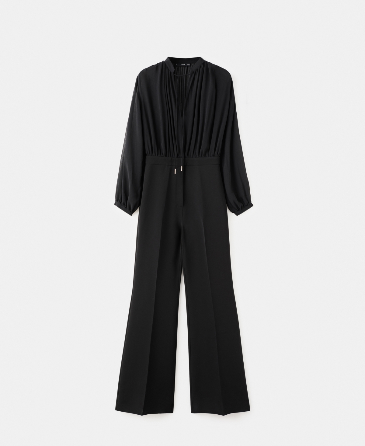 Mango Women's V-Neck Combined Jumpsuit