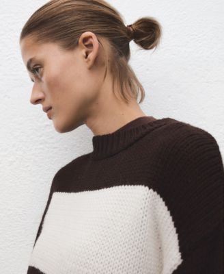 Women's Knit Striped Sweater