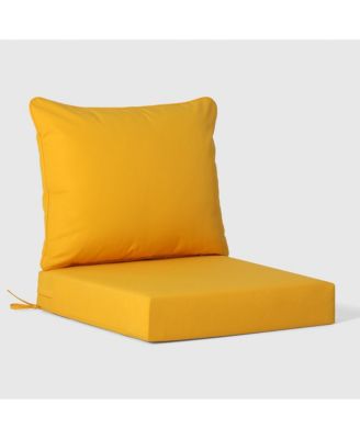 Outdoor Patio HDPE Gray Sectional Sofa with Patio Cushions