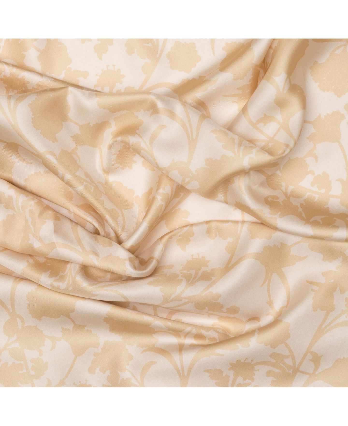 Женский шарф Elizabetta Regina - Silk Scarf Shawl for Women, цвет: Золотой — фото 6