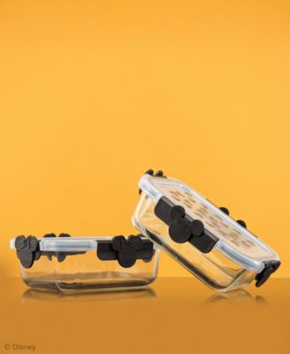 Disney Mickey  Minnie Food Storage Containers, Set of 2