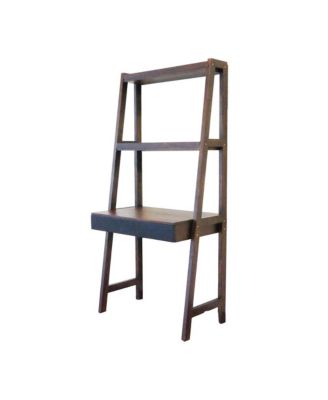 Streamdale 32x20x68" Ladder Desk, Ladder Style Display Shelf
