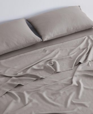 Linen Blend 4-Piece Sheet Set