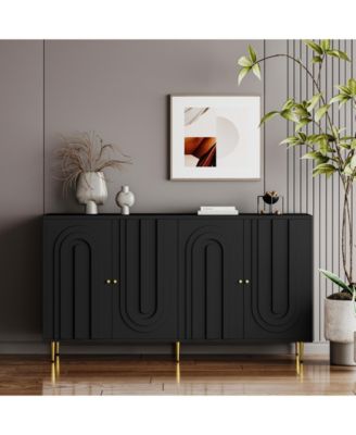 Minimalist MDF Cabinet with Euro Hinges