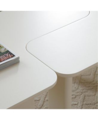 2 Pcs Modern Modular Coffee Table Set, Free-Combination Farmhouse Table Set