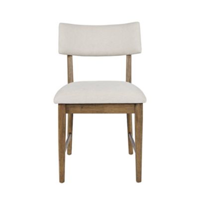 Beck Contemporary Upholstered Split Back Dining Chair (Set of 2)