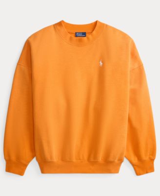 Women's Oversized Back-Logo Crew Neck Top