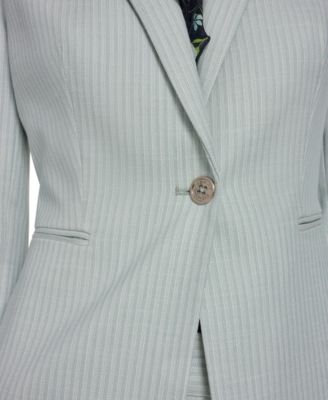 Women's Slim Fit Tonal Stripe Blazer