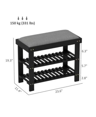 Tiered Shoe Storage Rack for Neat Entryways