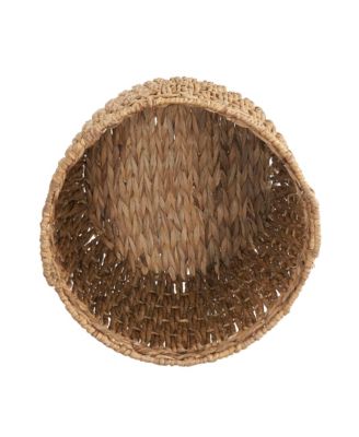 Tall Wicker Floor Basket