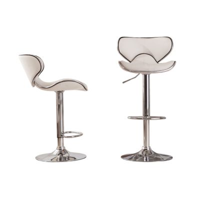 Adjustable Swivel Barstool Set   2-Pack