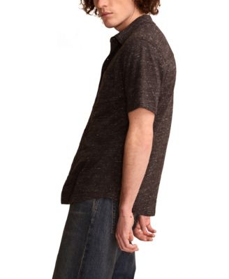 Men's Short-Sleeve Linen Shirt