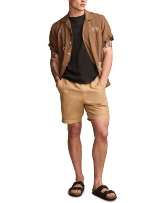 Men's 7" Pull-On Linen Shorts