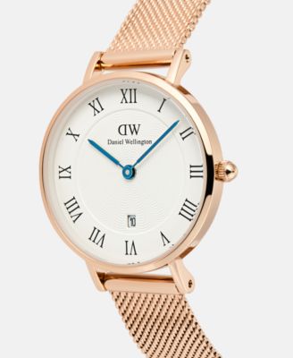 Women's Date Rose Gold-Tone Stainless Steel Watch, 28mm