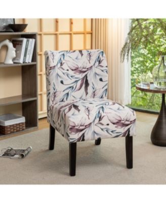 Capa Fabric Armless Contemporary Chair