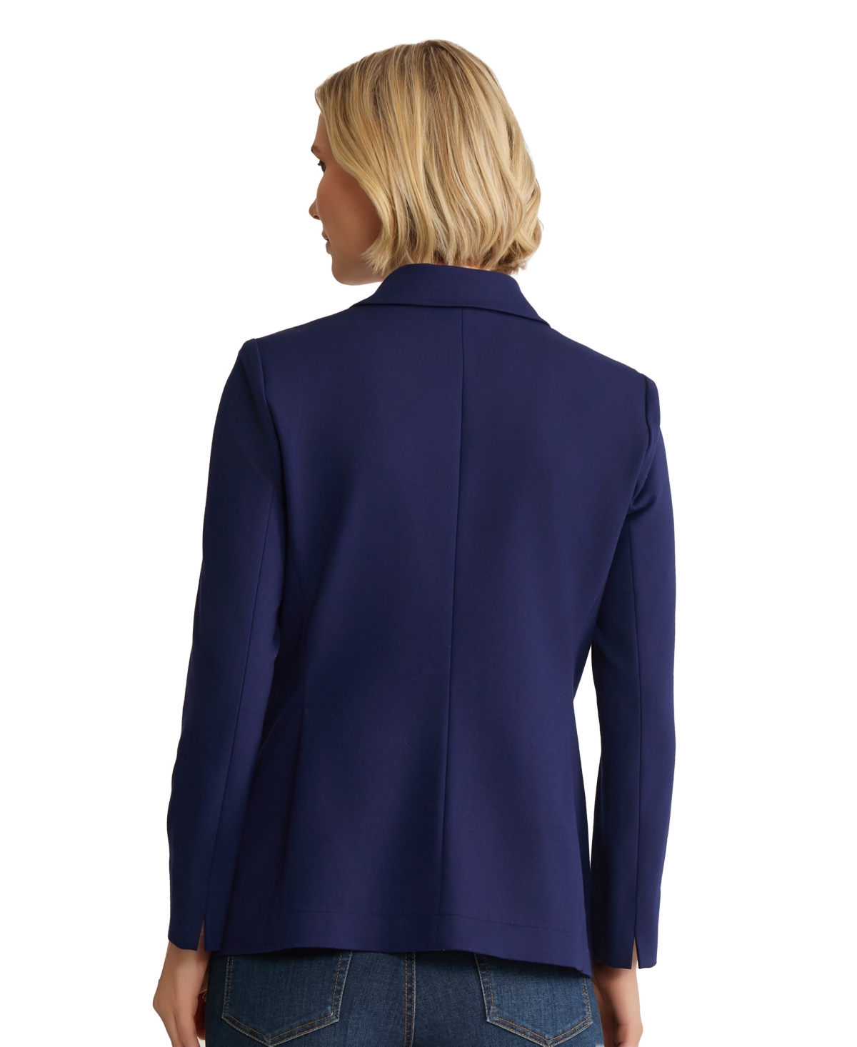 Jones New York Women's Two-Button Scrunch-Sleeve Jacket