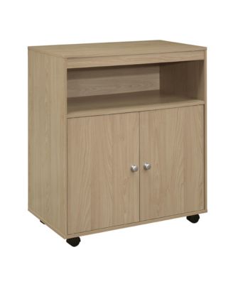 Vericombe 2-Door Accent Cabinet Microwave Kitchen Cart
