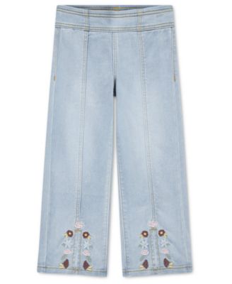 Baby Girls' Pull-On Wide Dobby Pants
