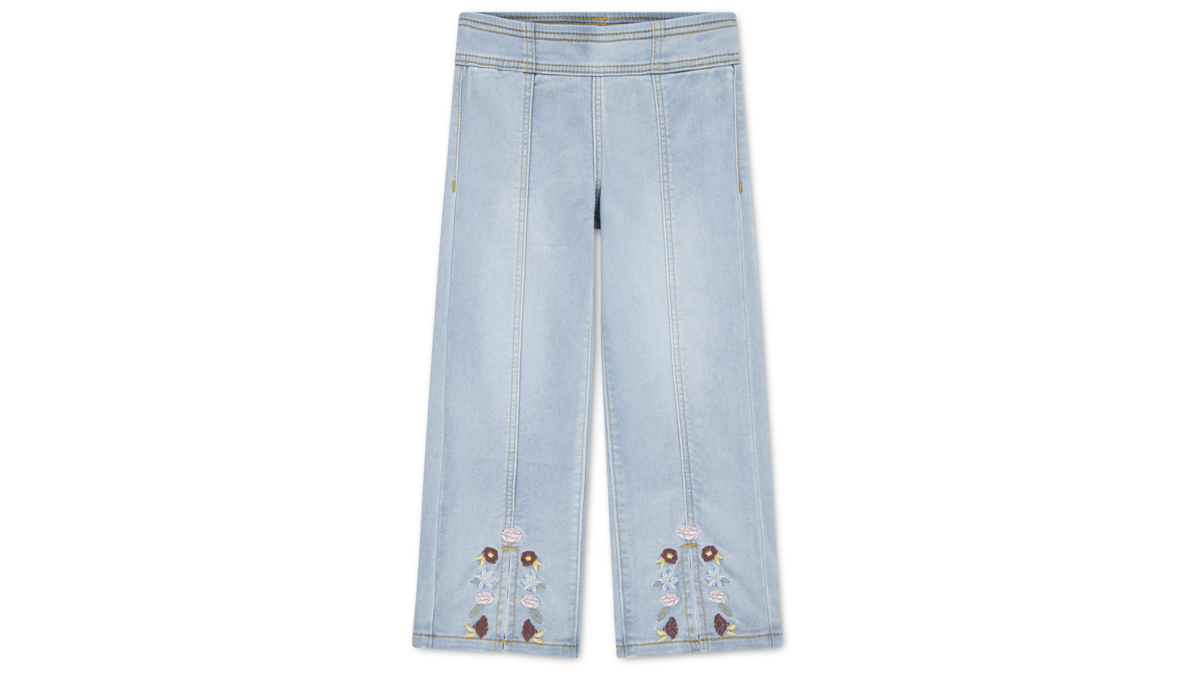 Levi's Baby Girls' Pull-On Wide Dobby Pants