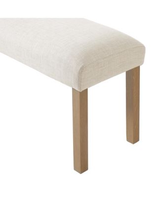  Modern 6-Piece Dining Set: Table, 4 Chairs & Bench