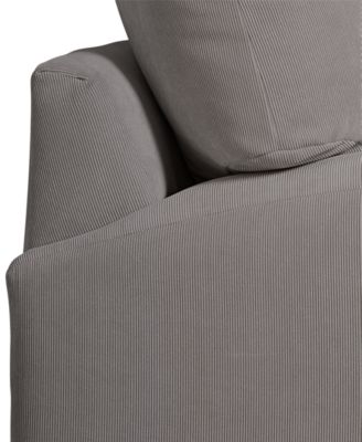 CLOSEOUT! Rhyder 5-Pc. Fabric Sectional Sofa with Armless Chair, Created for Macy's