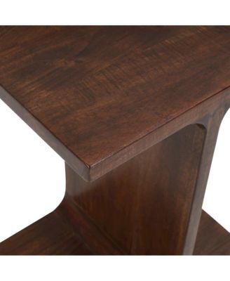 Idiom Solid Wood Modern Accent End I-Table