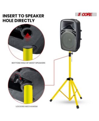 Speaker Stand 36" Adjustable PA DJ Tripod Heavy Duty