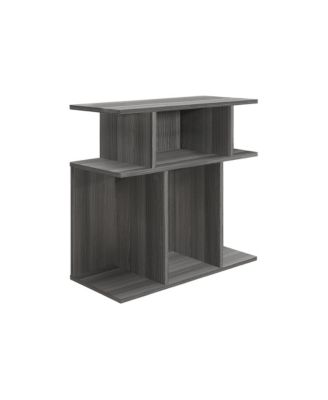 Accent Table, Side, End, Nightstand, Lamp, Living Room, Bedroom, Grey Laminate, Contemporary, Modern