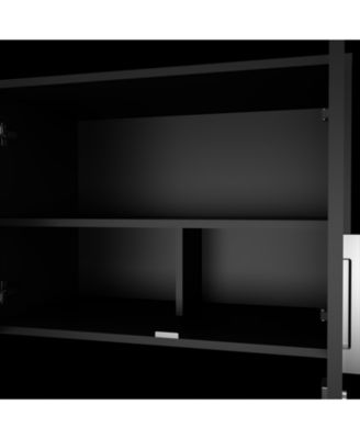 Sturdy Locker with 3 Interior Shelves Metal Hardware Padlock and Key for Secure Storage