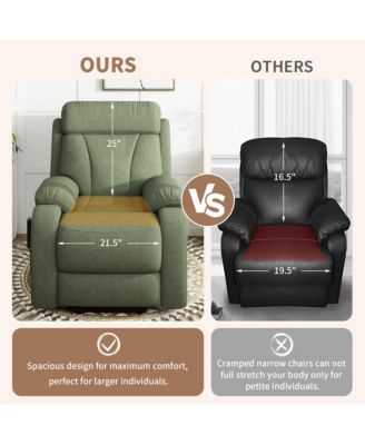 Power Lift Recliner for Elderly, Heavy Duty Lift Chair Recliners for Small Spaces, Electric Recliner Chairs