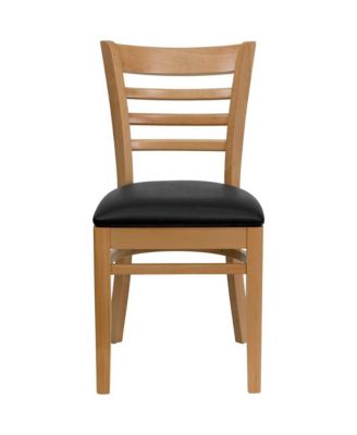 Ladder Back Wooden Restaurant Dining Chair