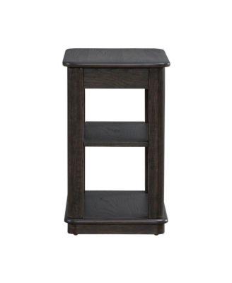 Wallace Chair Side Table for Living Room - Aged Oak