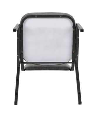 4 Pack Trapezoidal Back Stacking Banquet Chair