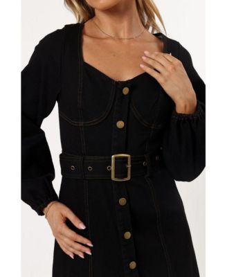 Women's Mateo Long Sleeve Denim Dress