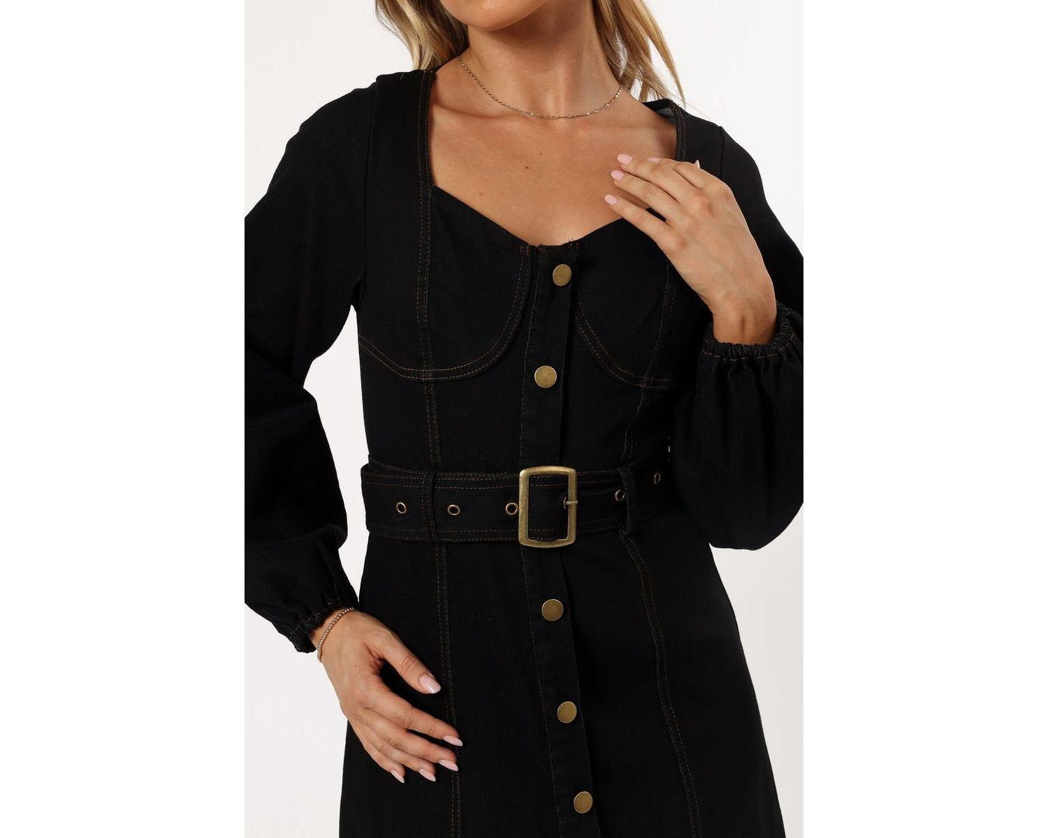 Women's Mateo Long Sleeve Denim Dress