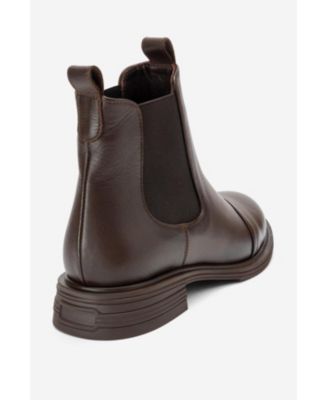 Sidney Leather Buckled Chelsea Boot (Women)