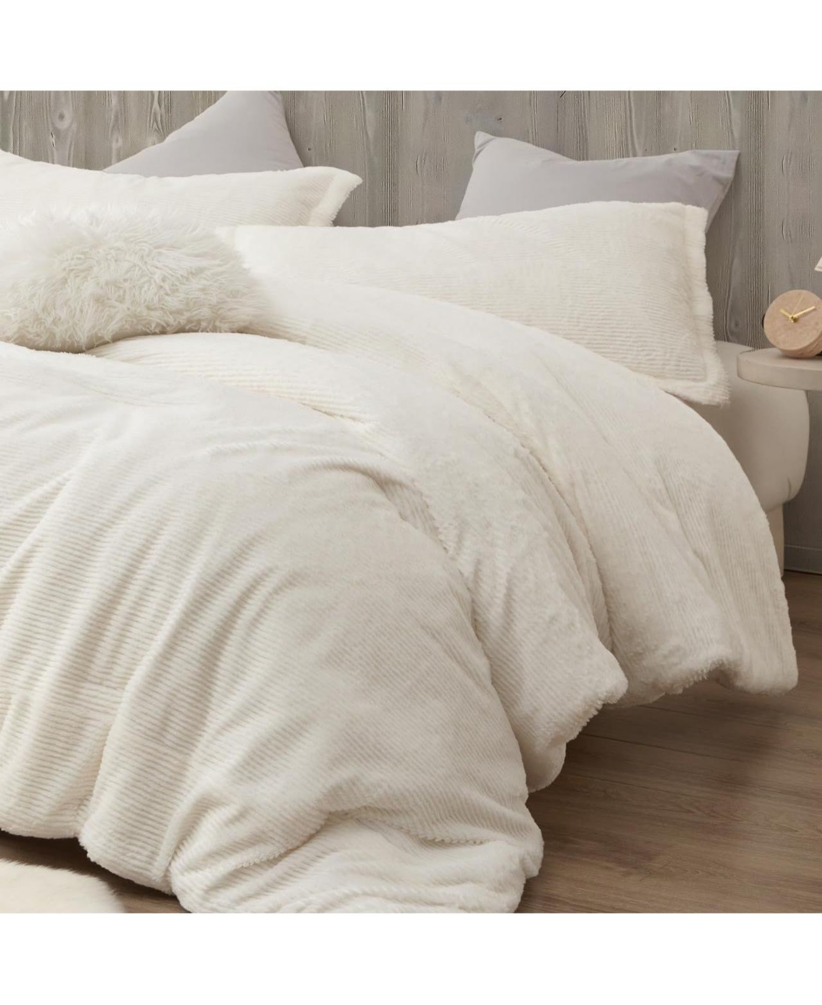 Coma Inducer Ribbed Oversized Comforter Set