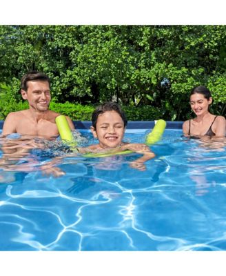 Steel 9'10" x 6'7" x 26" Rectangle Above Ground Pool w/DuraPlus Liner