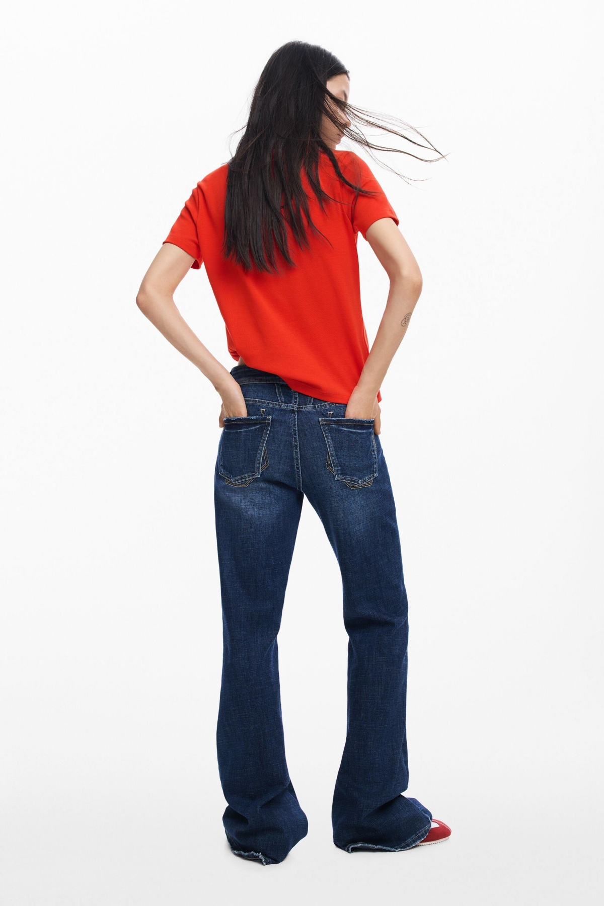 Desigual Women's Logo knit t-shirt