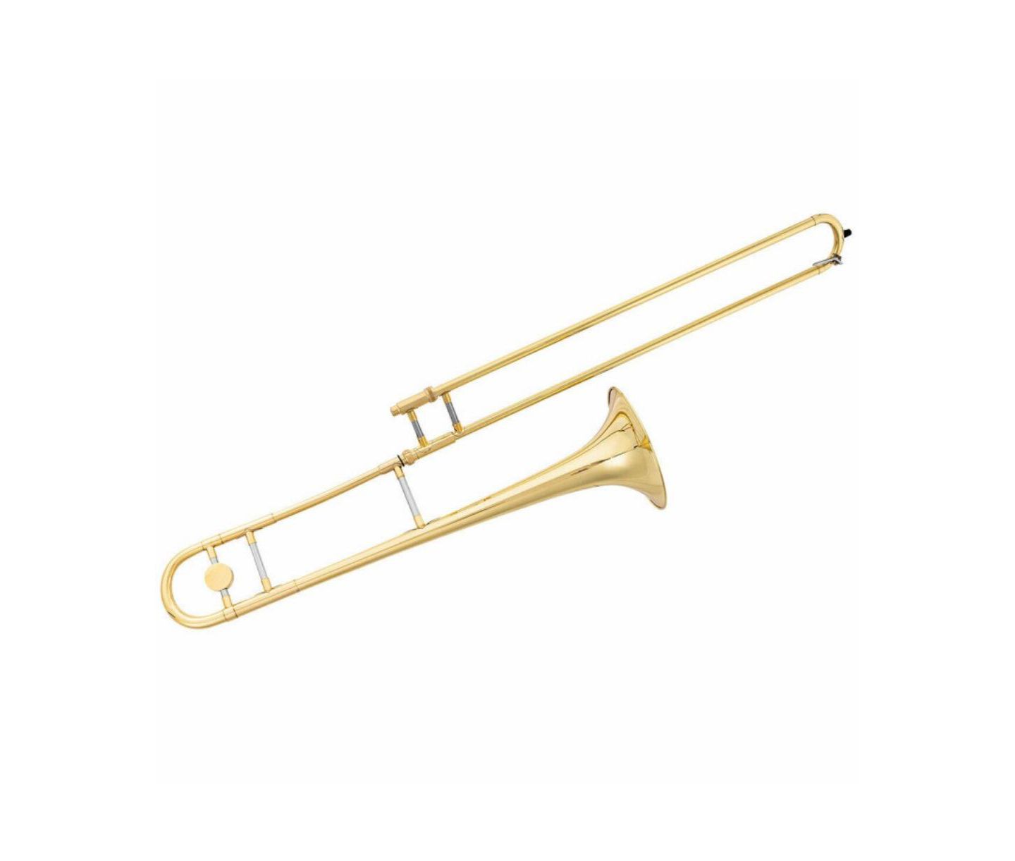 Детская игрушка HONGGE B Flat Brass Trombone with Mouthpiece — фото 6
