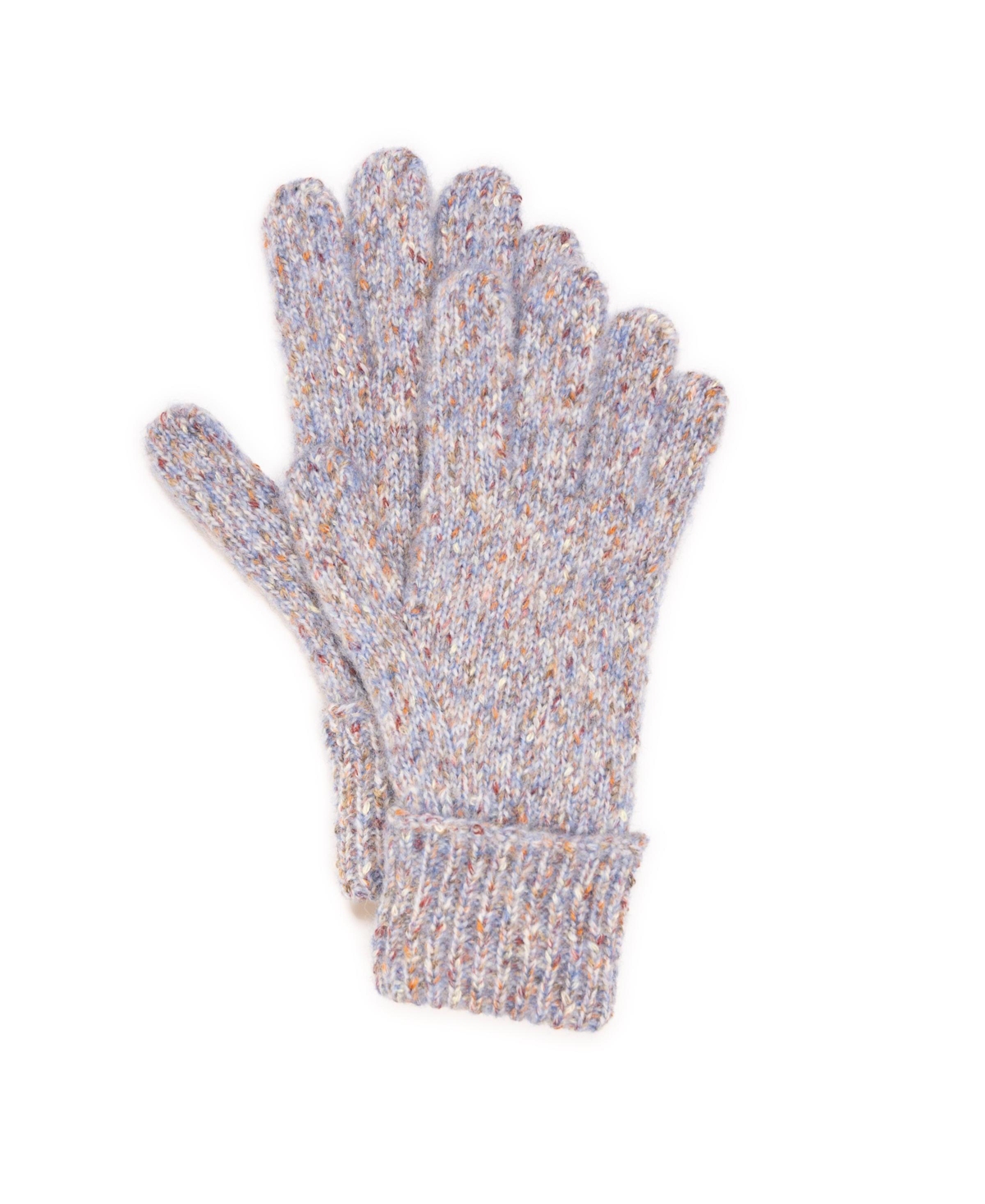 Muk Luks Women's Fuzzy Space Dye Cable Glove