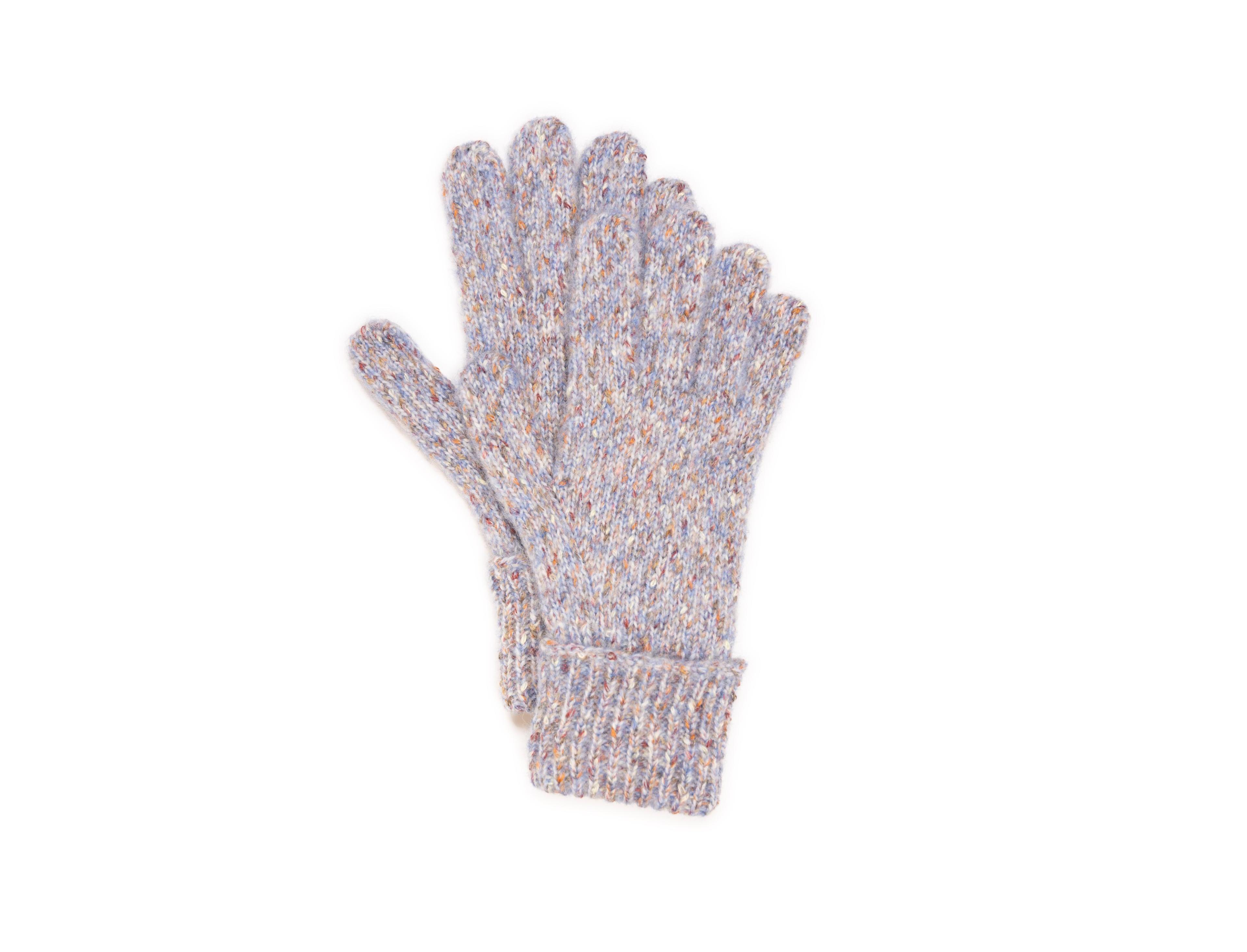 Muk Luks Women's Fuzzy Space Dye Cable Glove