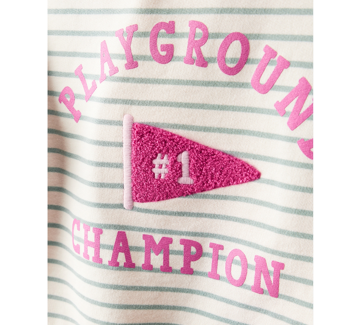 Carter's Girl Toddler Playground Champion Striped Top and Skirt, 2-Piece Set