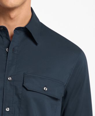 Men's Two Pocket Garment Dye Classic-Fit Shirt