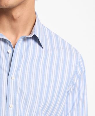 Men's Striped Regular-Fit Shirt