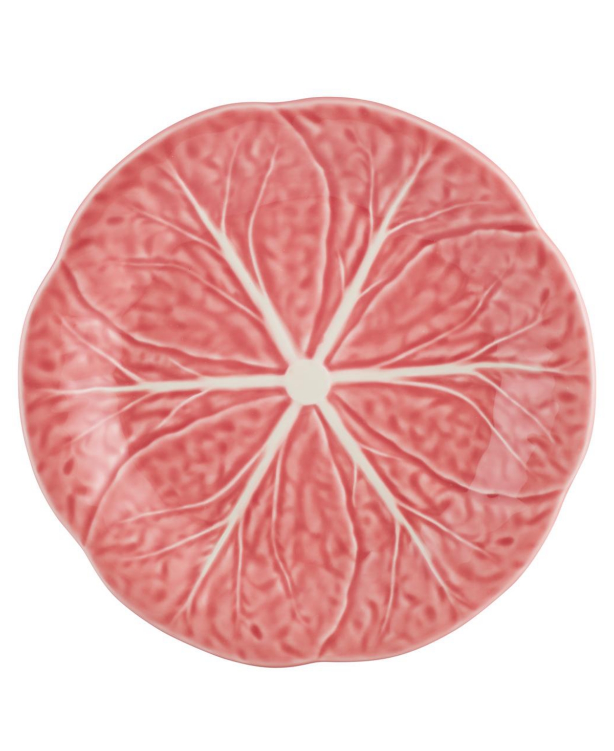 Bordallo Pinheiro Cabbage Salad Plates, Set of 4