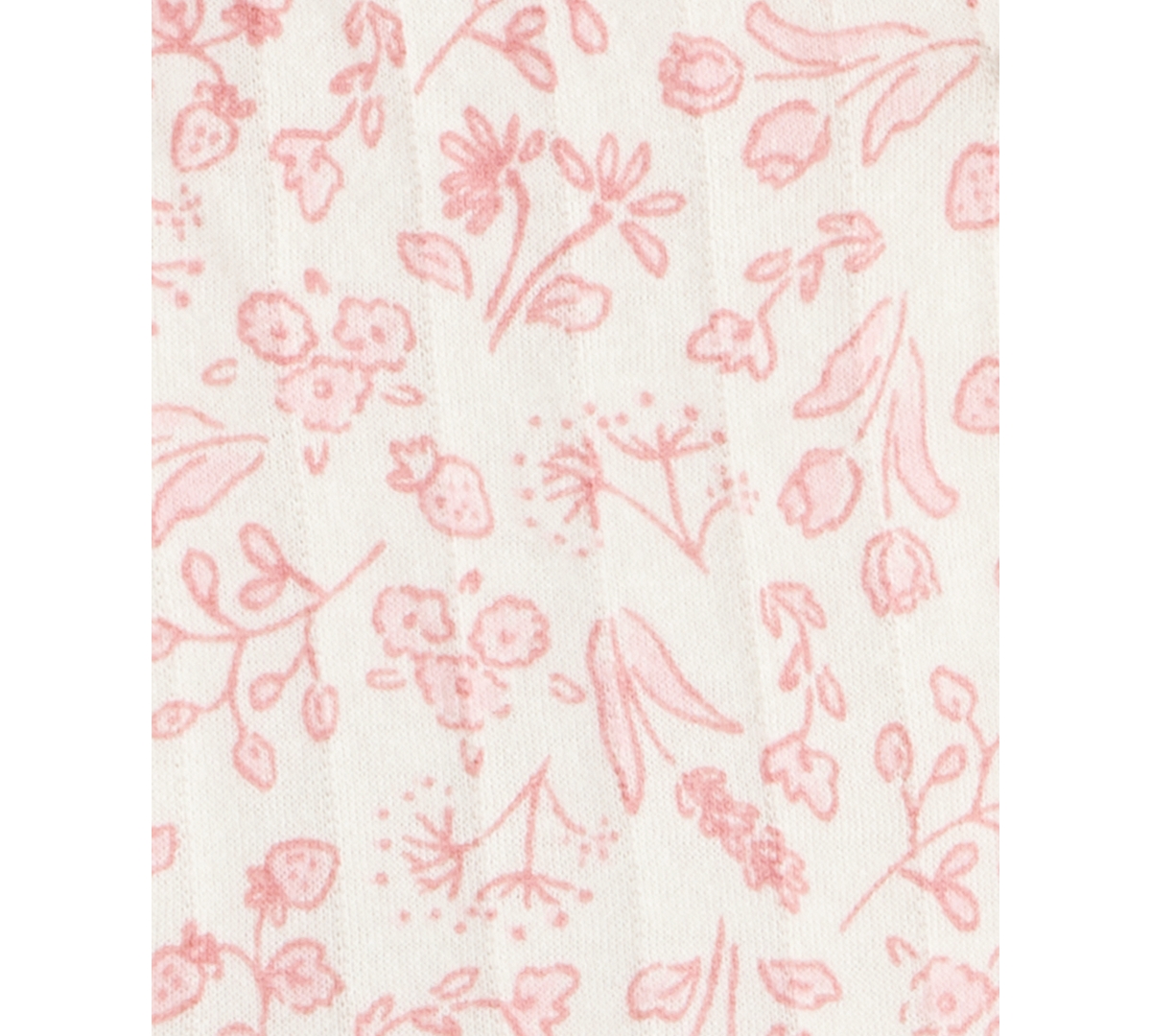 Carter's Baby Girls' Floral Vest, Bodysuit, and Pants, 3-Piece Set