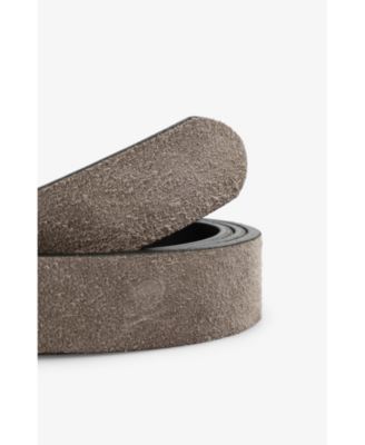 Women's Skull Suede Belt