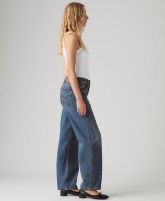 Women's Mid Rise Baggy Dad Jeans